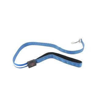 LED Dog Leash 4FT Nylon Safety Glow In The Dark Dog Leash USB Rechargeable Ligh~