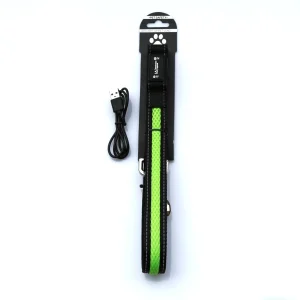 Rechargeable LED Light Up Dog Lead Leash - 3 Colour Options Available
